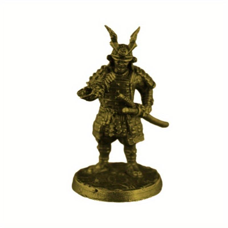 Brass War Legions Fearless Knight Soldier Models Miniature Figurine Collections Metal Chess Piece Table Game Ornament Gift