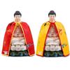 Home Decor Buddha Statue with God of Wealth Guanyin Cloak Figurine Household Ornament Cape Accessory for Home Decor