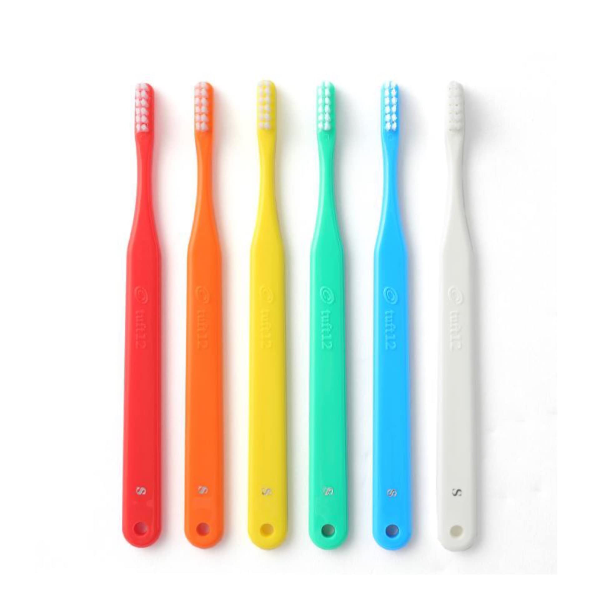 

Oral care for dentists of Tuft 12 H Assorted [Orthodontic toothbrush] [Set 10] (Hard)