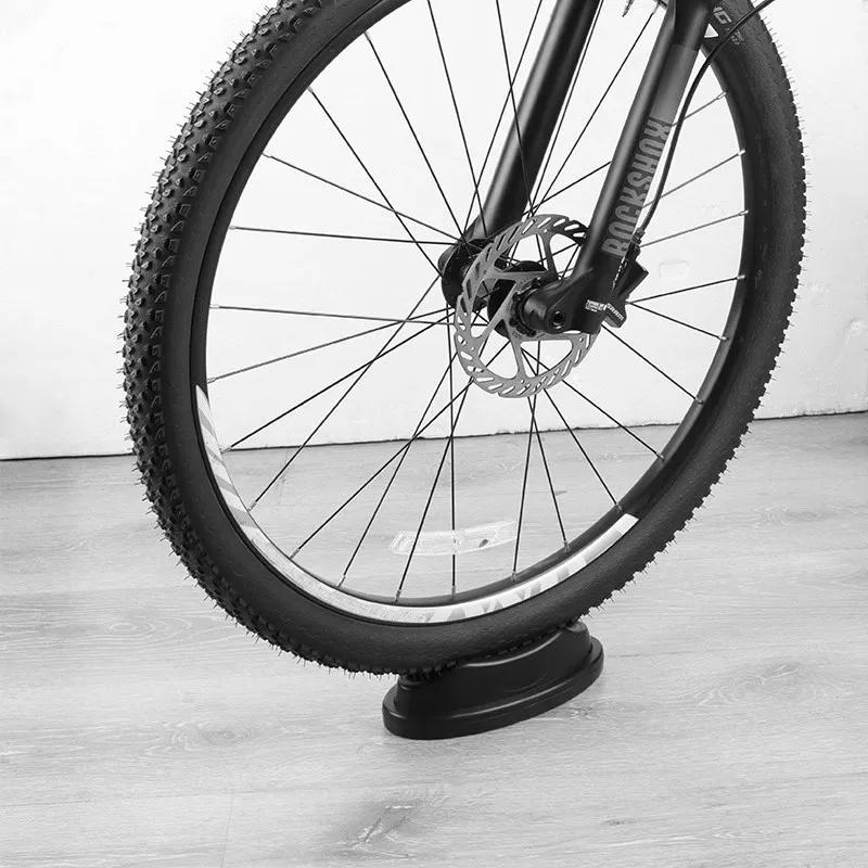 Stabiler Fahrradtrainer Trainingsstationär-Indoor-Cycling-Bike Vorderrad-Fixierrahmen Vorderrad-Erhöherblock-Halter