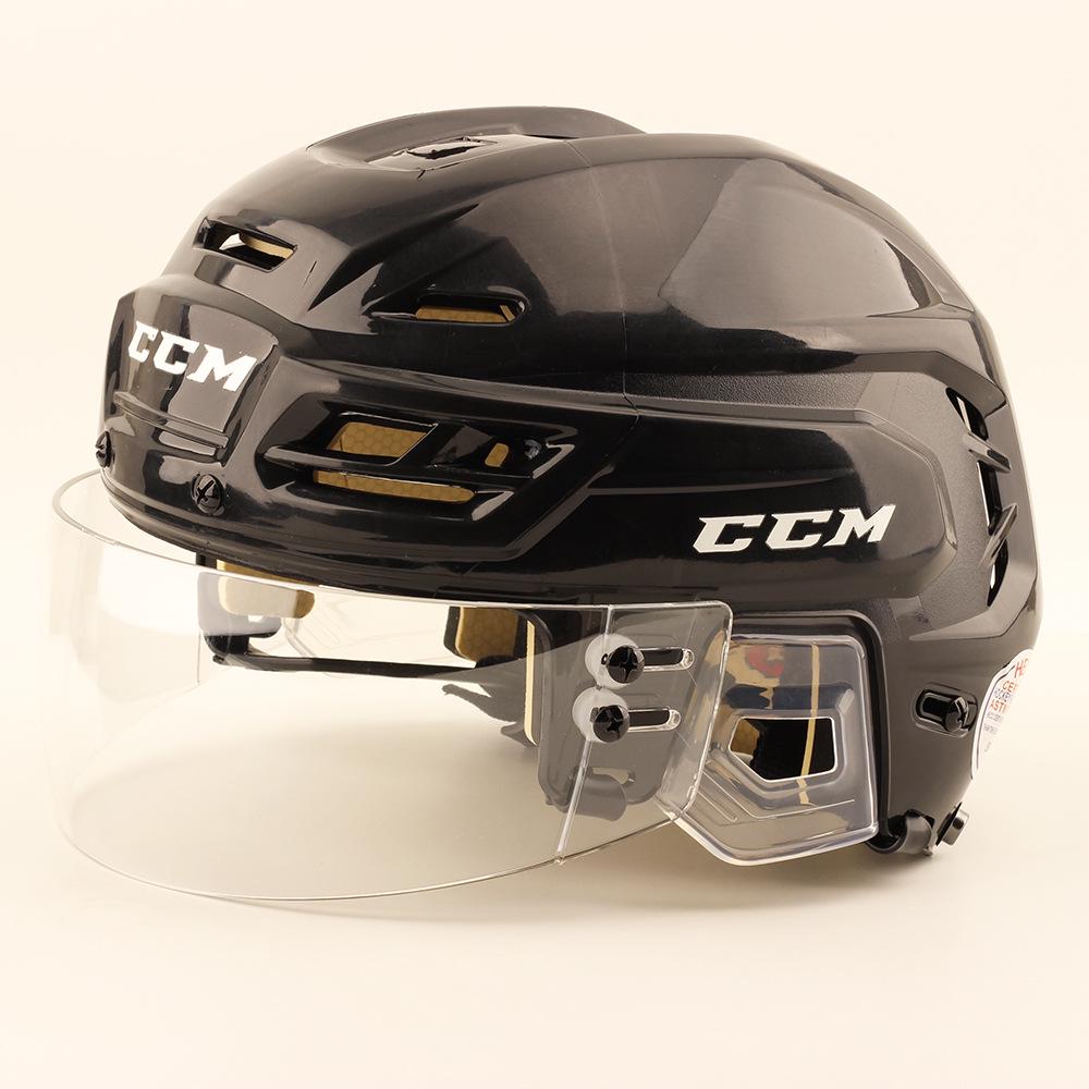 CCM Ice Hockey Helmet and Protective Gear Set 