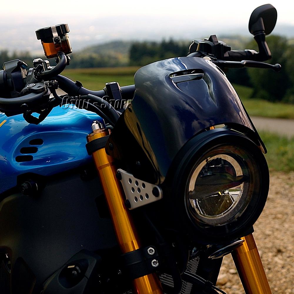 2022-2024 Windshield Windscreen Fit For YAMAHA XSR 900 XSR900 Xsr 900 Motorcycle Wind Deflector Visor Screen Shield Accessories
