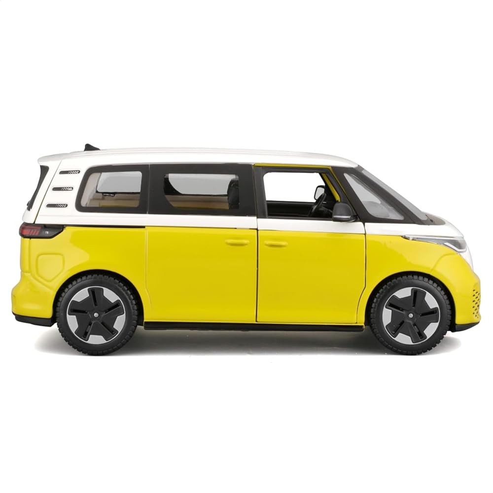 Maisto 1/24 Volkswagen ID. Buzz Yellow Diecast Model Car Completed 32914 YL
