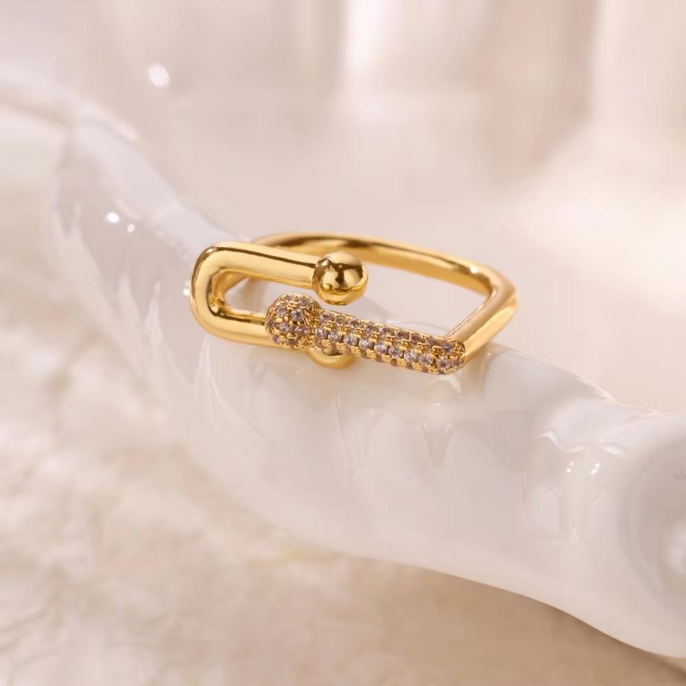 Gold Color Anillos For Women Sun Flower Stainless Steel Open Rings Dailywear Palm Geometric Irregular Jewelry Fashion Punk Gift