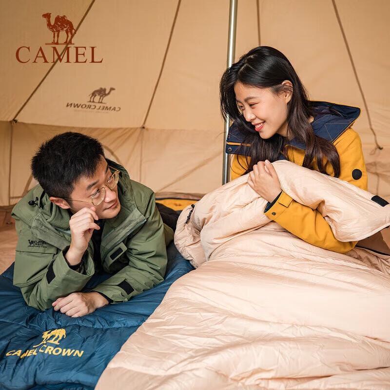 CAMEL Outdoor Winter Envelope Sleeping Bag