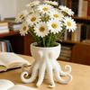 3D Printed Octopus Planter Nautical Octopus Tentacle Flower Pot for Desk Home Decor Ocean Animal Planter for Small Plants