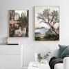 Landscape Painting Lake Reflection Canvas Poster Bohemia Sunrise Nature Nordic Style Art Print Gallery Wall Decoration Picture