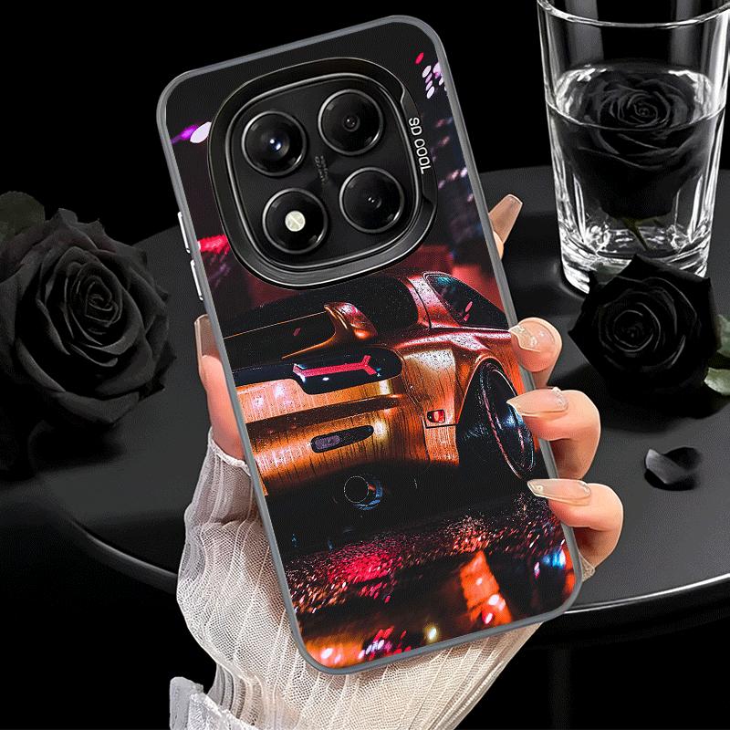 Japan JDM Sports Cars Theme Soft Phone Case for Xiaomi Redmi Note 13 14 15 Pro Plus 12S 12 11S 11 11T 10S 10 Shockproof Cover Ba