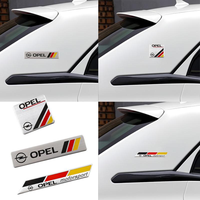 1 pièce Décalcomanie de Voiture Logo Badge Autocollant de Pièces Auto Pour Opel insignia Astra H G J Antara vectra Vivaro corsa c d zafira b Style de Voiture