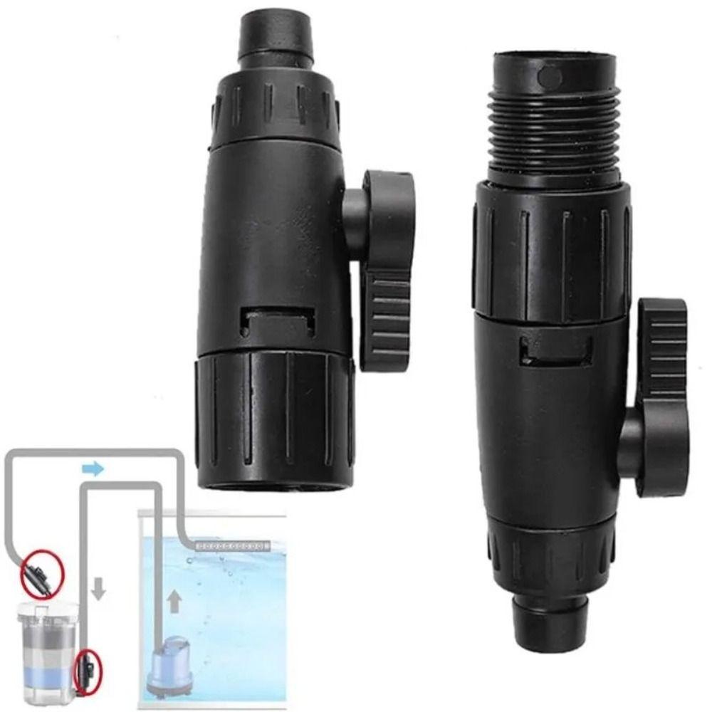 Robust Hoses Connector Plastic Flow Valve Double Tap Quick Release Connector  Home