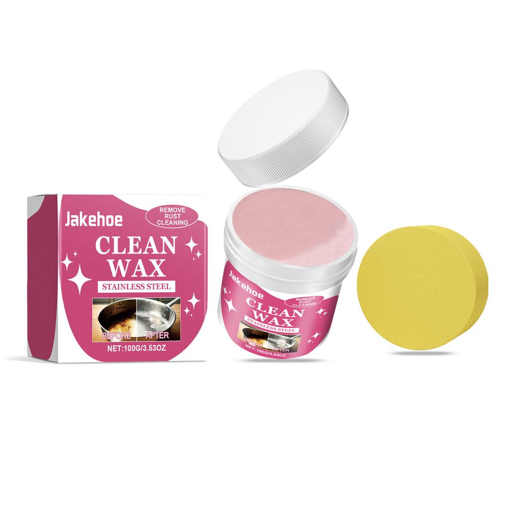 

Паста для чистки кухни Jakehoe из нержавеющей стали для кастрюль и сковородок со спонжем в комплекте