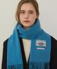 NONLOCAL Daily Wool Muffler - Blue