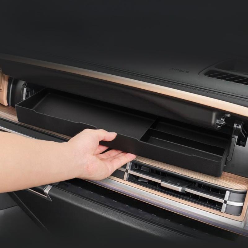 1pcs for Hyundai Santa Fe 2025 2025 Car Storage Box Interior Accessories Co-pilot Drawer Storage Case Organizer Tidying Tray