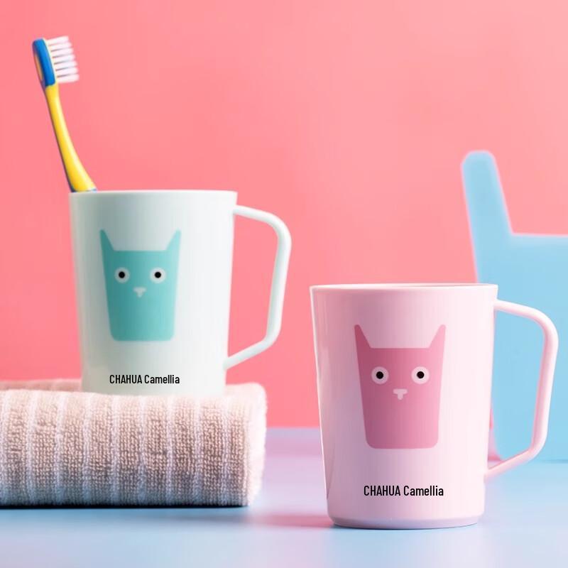 Chahua Miya Kids Mouthwash & Toothbrush Cup Set (3-Pack)