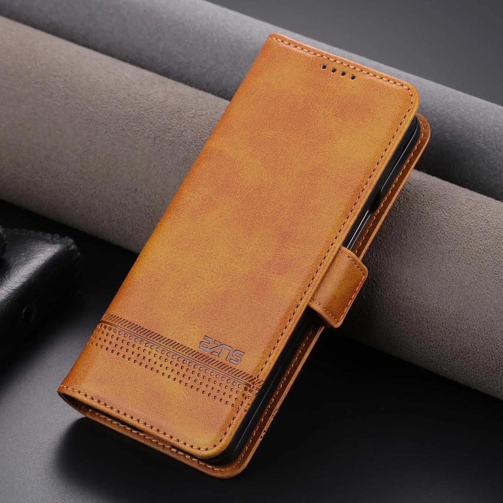 Husă pentru telefon Samsung Galaxy Z Fold 6 5 4 3 Fold6 Fold5  Fold4  Fold3 5G Suport card Suport Piele Portofel Husă rezistentă la șocuri