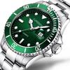 CURDDE Men Fashion Military Stainless Steel Date Sport Quartz Analog Wrist Watch
