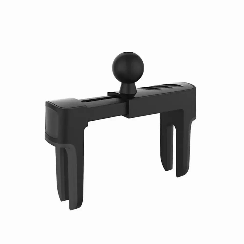 

Car Phone Holder for Round Air Vent Car Phone Mount Circular Vent 17mm Ball Head Base One-Handed Operation Scratch Prevention