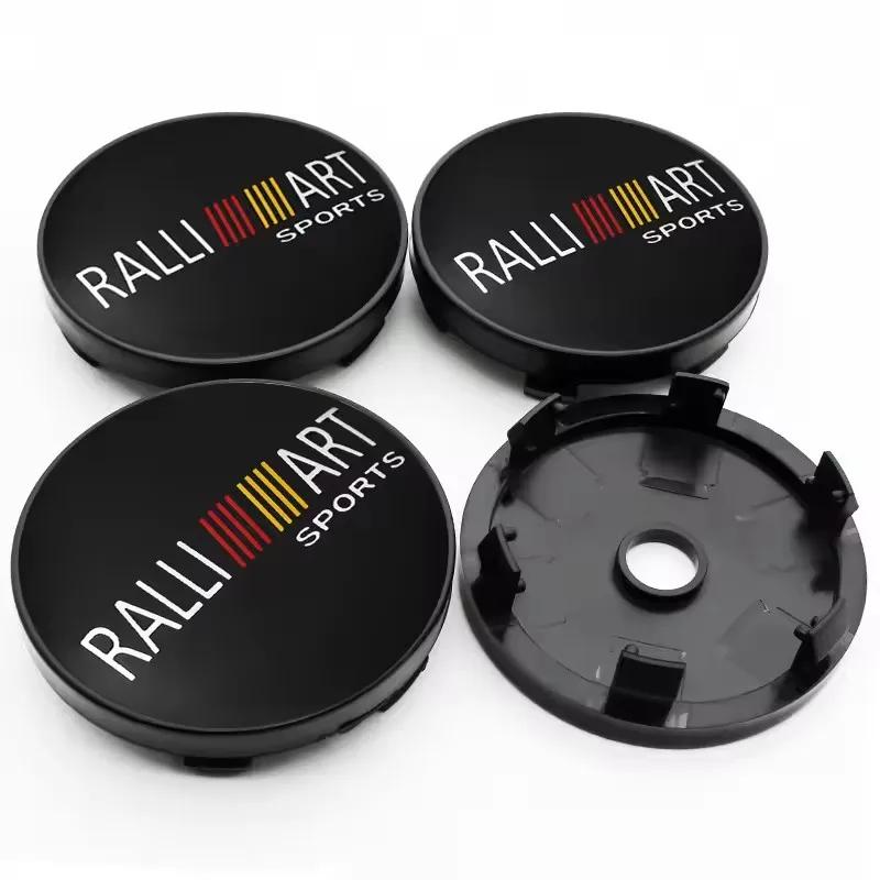 vdpc7 4Pcs 56mm 60mm Car Wheel Hub Center Cap Badge HubCap Auto Accessories For Mitsubishi Lancer Pajero Sport ASX L200 Eclipse Cross