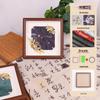 DIY Pearl Painting Kit: Chinese National Style Brocade Frame for Dragon Boat Festival and Team Building Activities