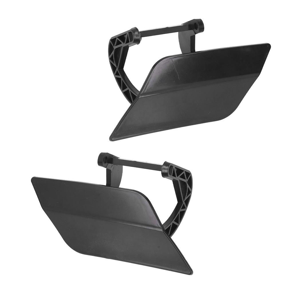 1 Pair Left Right Bumper Headlight Washer Nozzle Cover Bumper Trim Primered Nozzle Cap Replacement for Mercedes W204