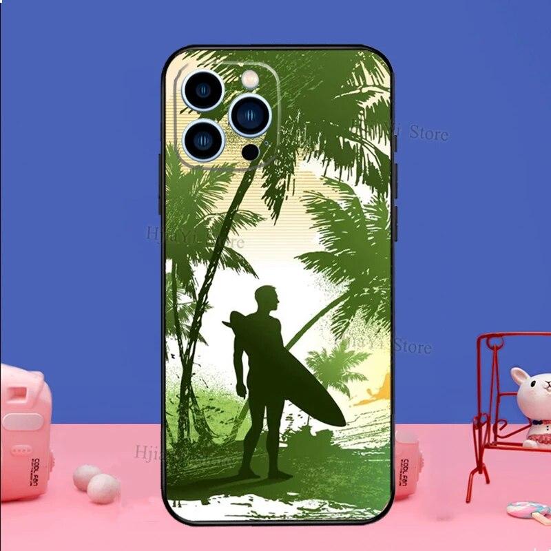 Surf Surfing Handyhülle für iPhone Samsung Galaxy Redmi Xiaomi Oppo OnePlus Note SA 7 8 9 10 11 12 13 14 20 21 22 23 53 54 Pro Max Plus Ultra