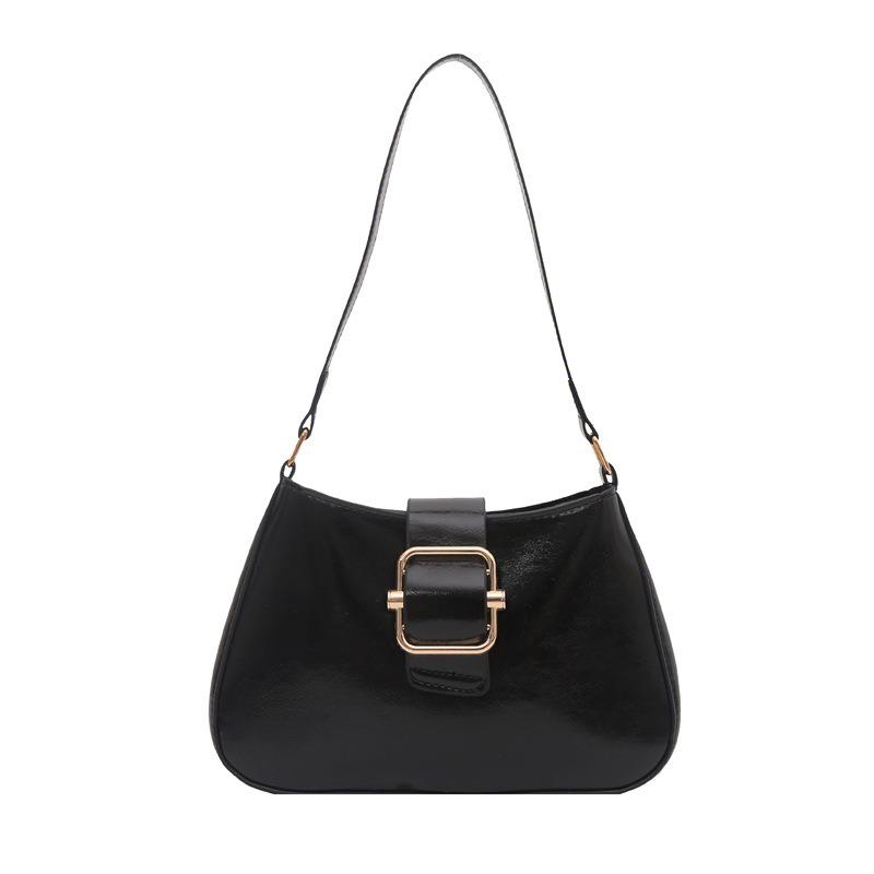 Borsa da ascella di nicchia da donna retrò nuova moda borsa a tracolla texture grande capacità squisita borsa a tracolla