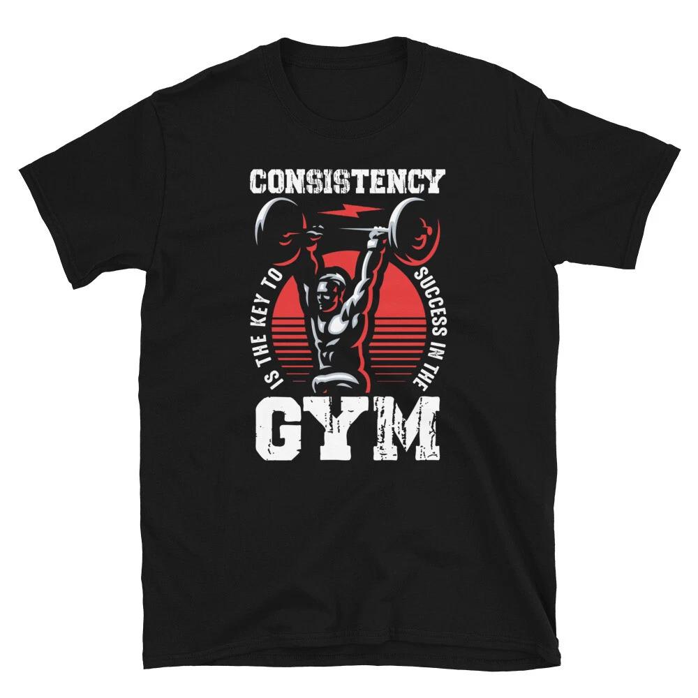 Weightlifting Strength Training Consistency T-Shirt XXXL