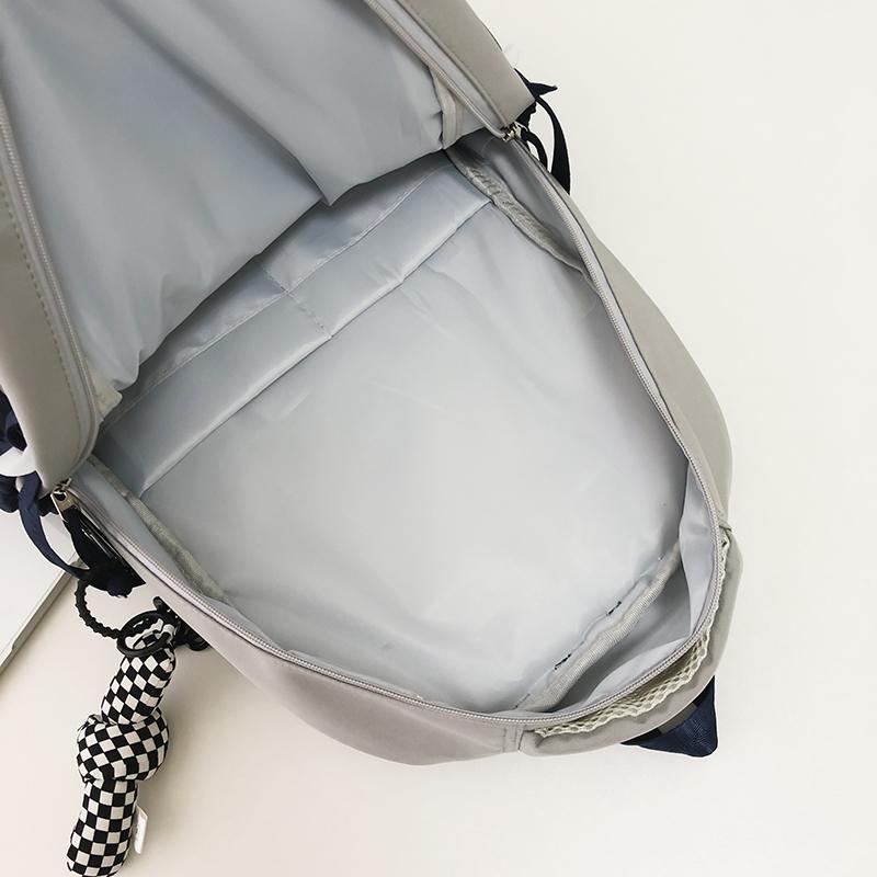 Рюкзак с цветными блоками — фото 8