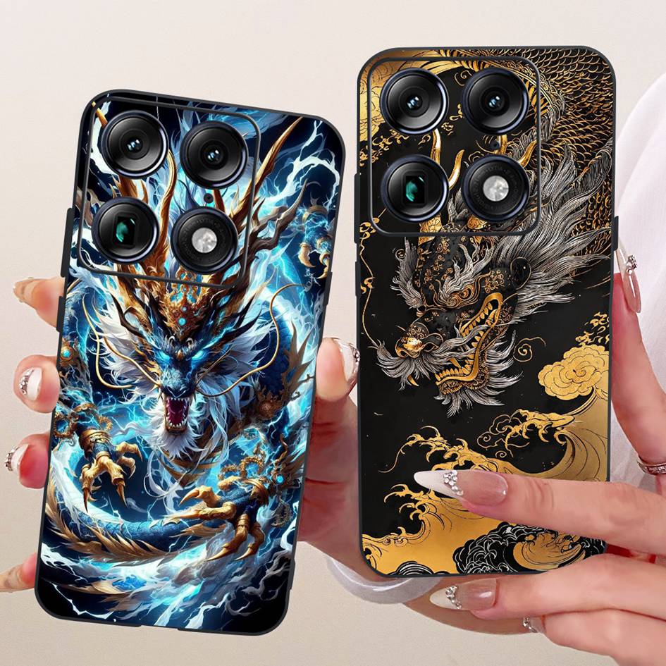 For Motorola Signature 2026 Case Popular Flower Marble Painted Cover Soft Silicone Black Phone Shell For Moto X70 Air Pro Fundas