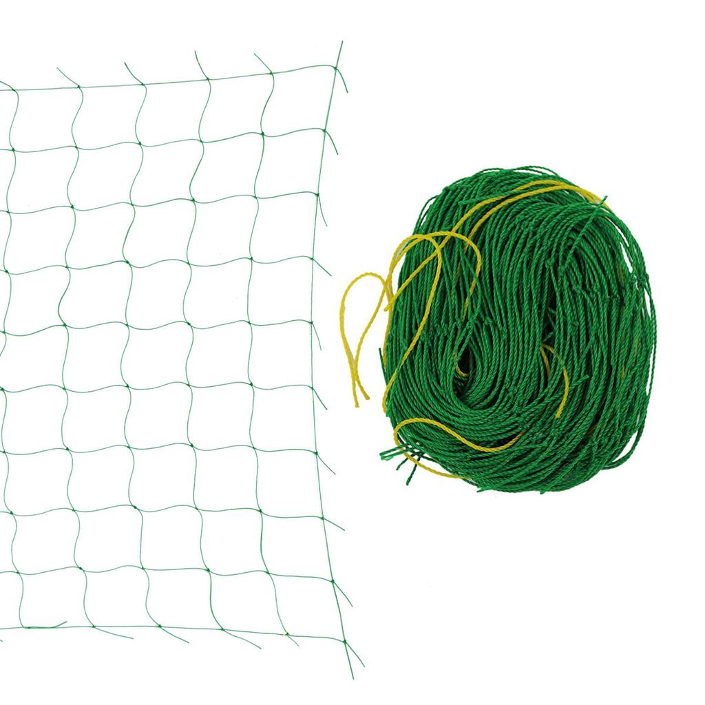 0.9x1.8m Vine Plants Net Heavy Duty Nylon Green Climbing Net for Gardening Fruit Vines Petunia Flowers Vegetable Support