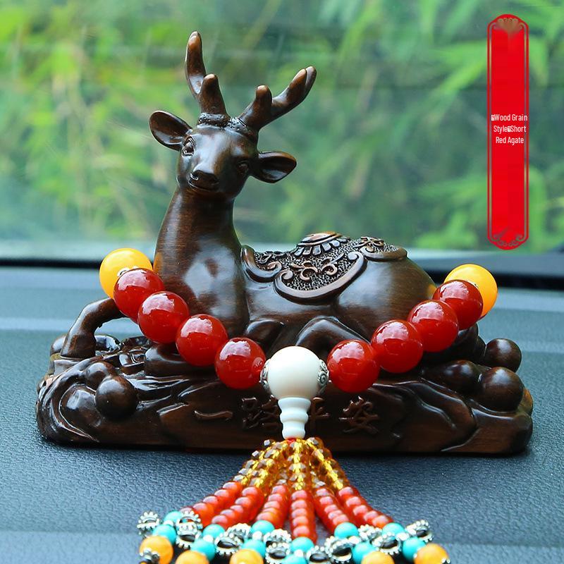 High-End Deer Car Ornament: Unisex Perfume for Center Console Decoration
