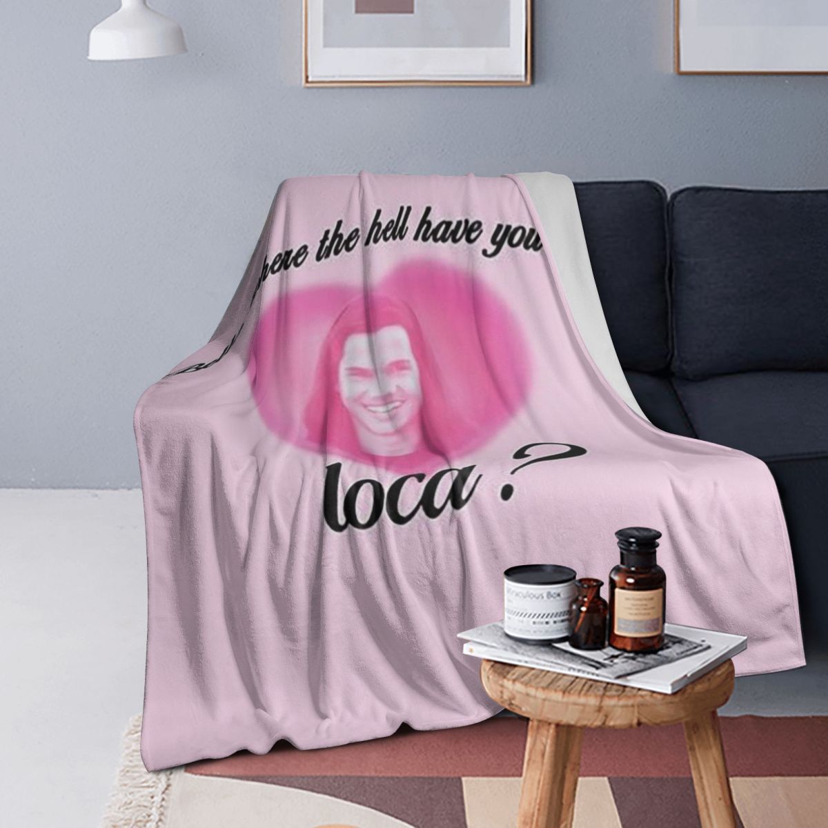 Pandara Jewelry Unisex Bella Where The Hell Have You Been Loca Twilight Blankets Flannel Throw Blanket Bedspread For Bed Living Room Picnic Travel Home