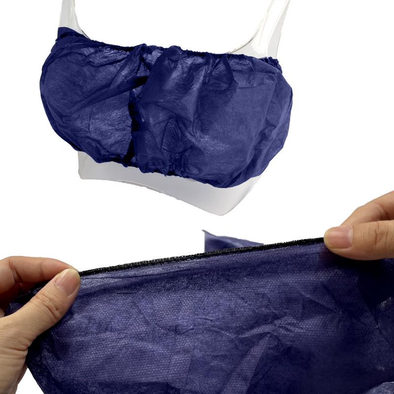 Travel-Ready Disposable Non-Woven Bra for Beauty Salons & Saunas