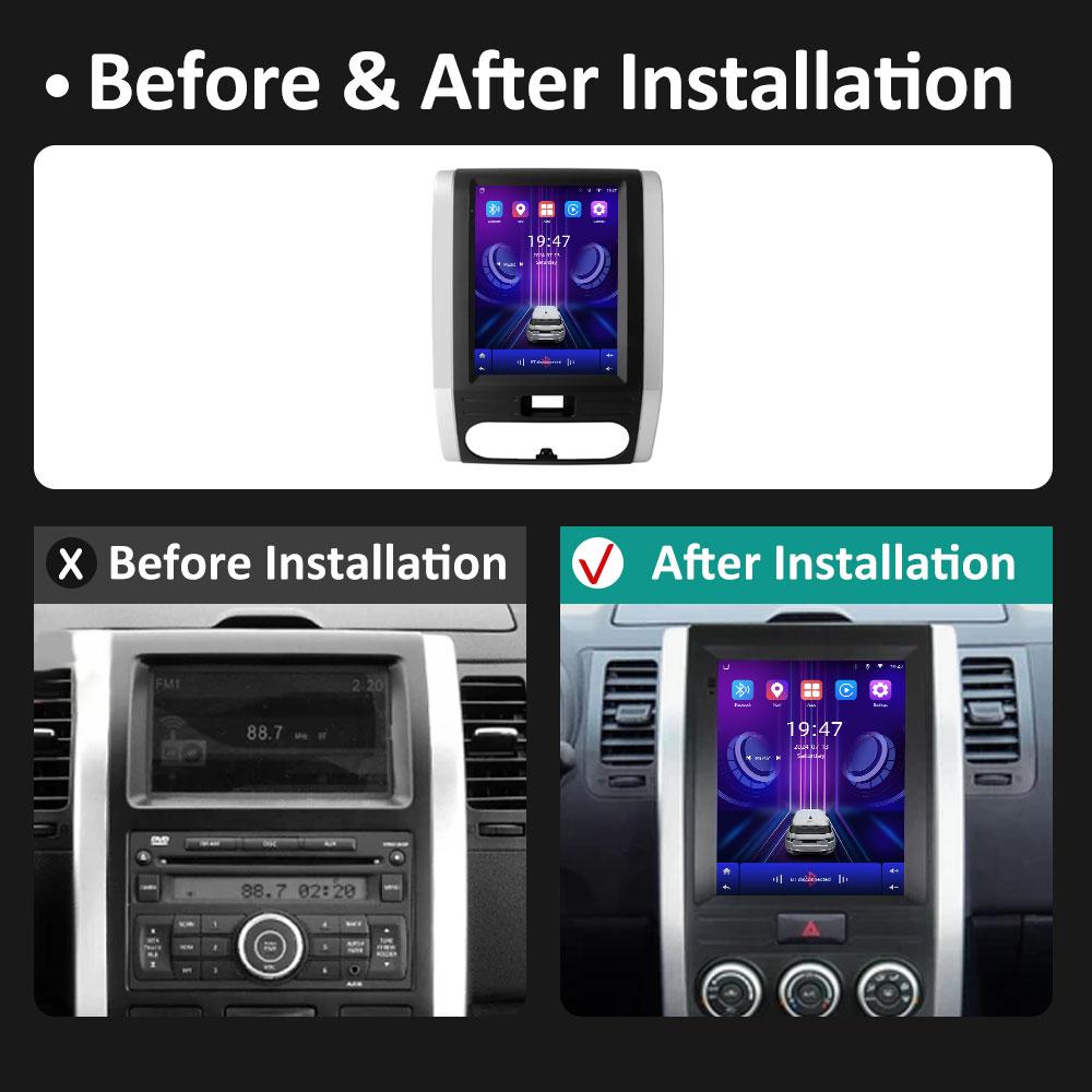 Bluetooth Car Audio for Nissan X-Trail X Trail 2 T31 MX6 2008 - 2012 Radio Player GPS Navigation IPS Touch Screen Auto Tools 4G