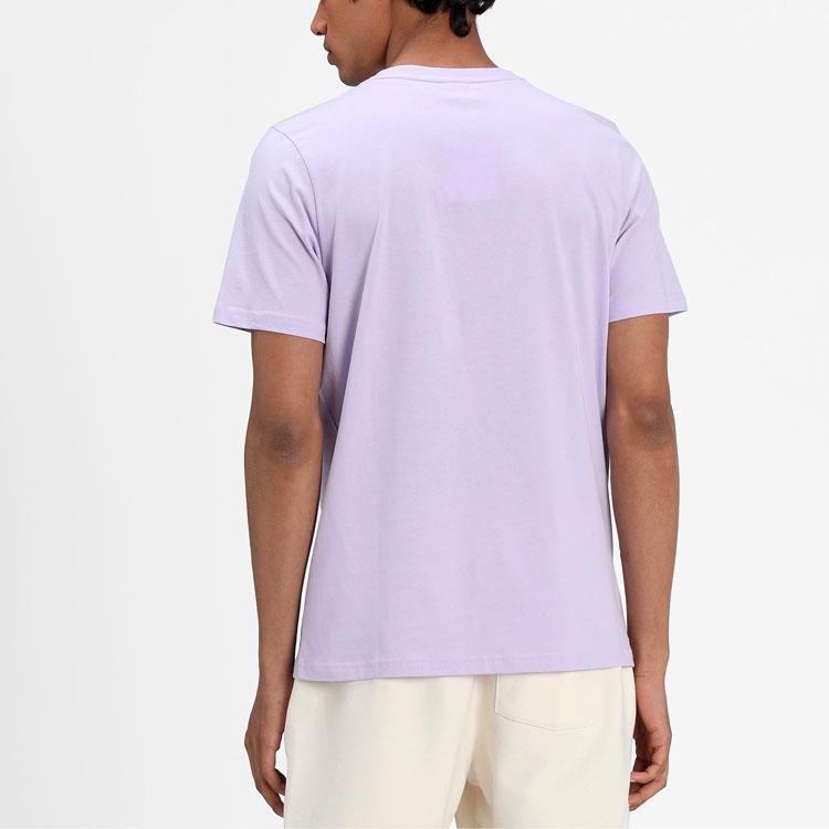 Puma Archive Casual Sports Printed Round Neck Short Sleeve T-Shirt Men Tops Light-Lavender-Purple 530910-16