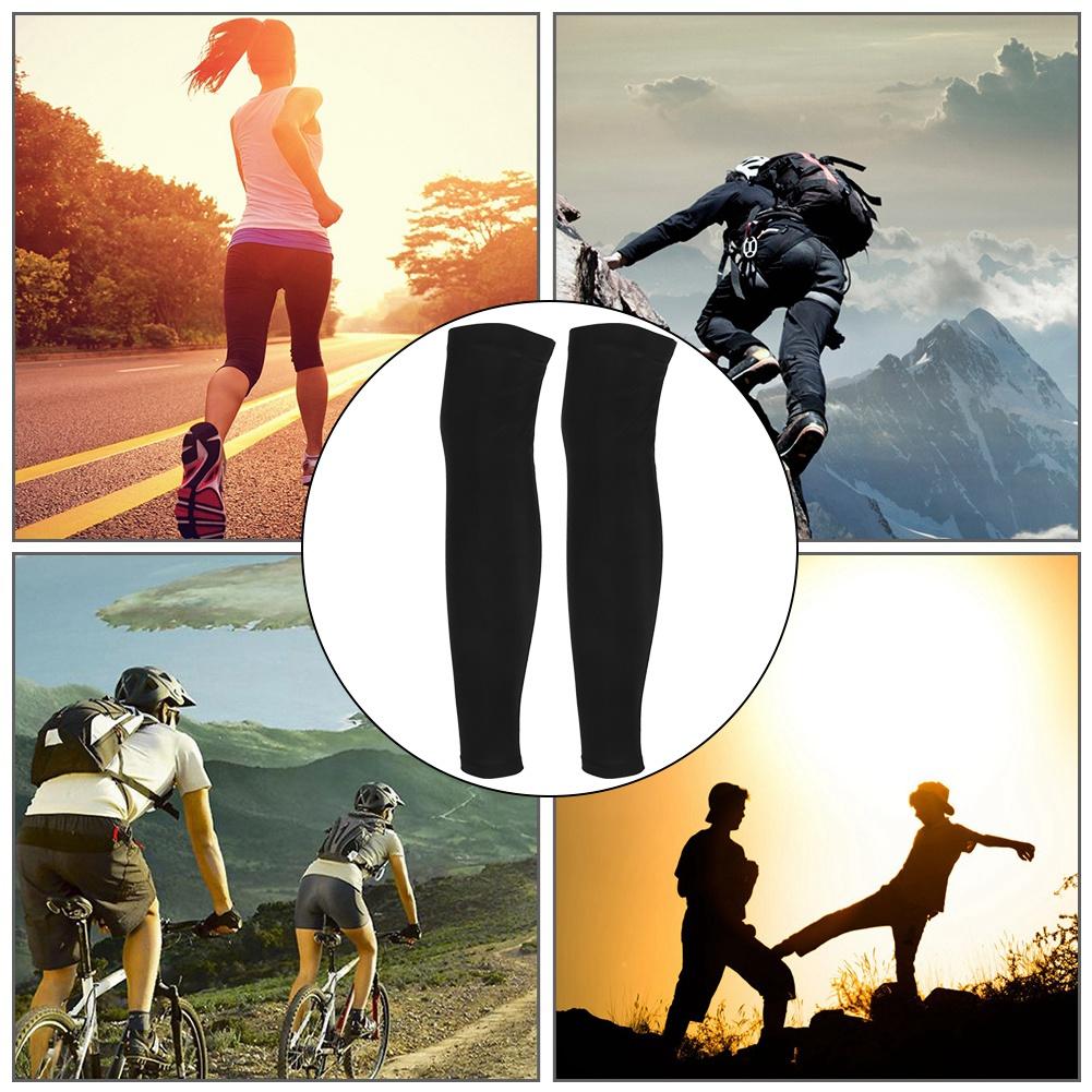 Outdoor Warm Halten Radfahren Bein Ärmeln Sonnenschutz Basketball für Winter 