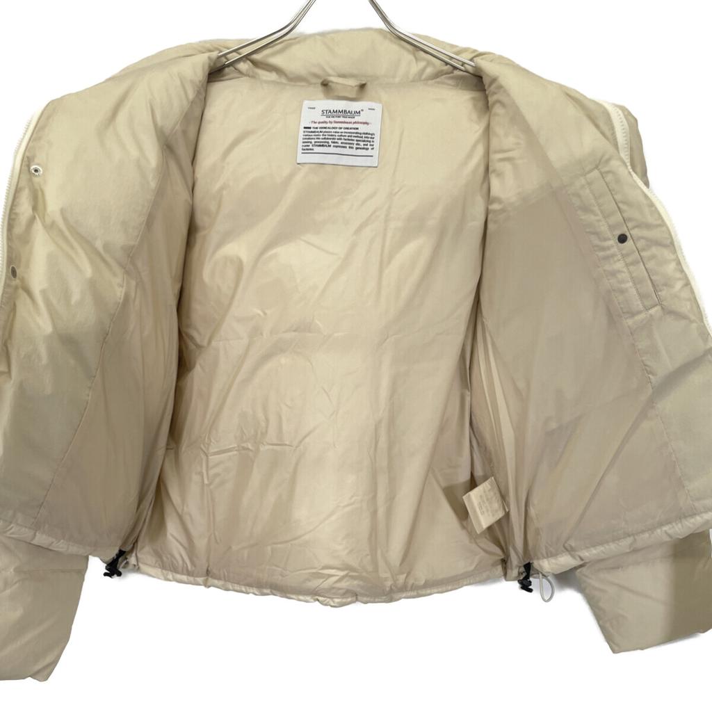 STAMMBAUM L'Appartement Exclusive White OLMETEX SHORT DOWN JACKET BASE-DWB01 22010570003630 Jacket F beigeUsed