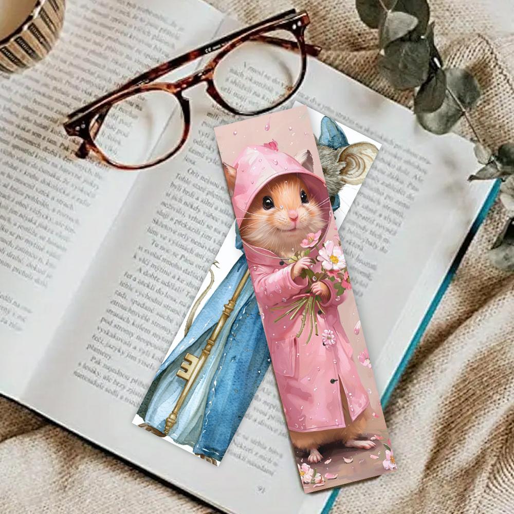 32 Stück. Lustige Hamster-Lesezeichen, geeignet für die Einschulung, Weihnachten, Halloween, Lehrer, Leser und Geburtstage.