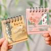 2026 Mini Desktop Paper Calendar Multi-function Agenda Organizer  Home Office Supplies