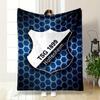 TSG 1899 Hoffenheim Logo Decke für alle Jahreszeiten Decke Mittagspause Überwurf Geschenk