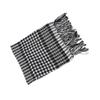 Soft Polyester Checkered Shemagh Scarf With Fringe Trim For Kids Various Outfit Arabic Shoulder Wrap For Boy Daily Wear