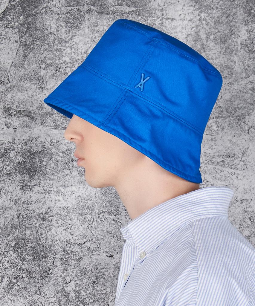 Bajal Studded Drop Oversized Bucket Hat Blue