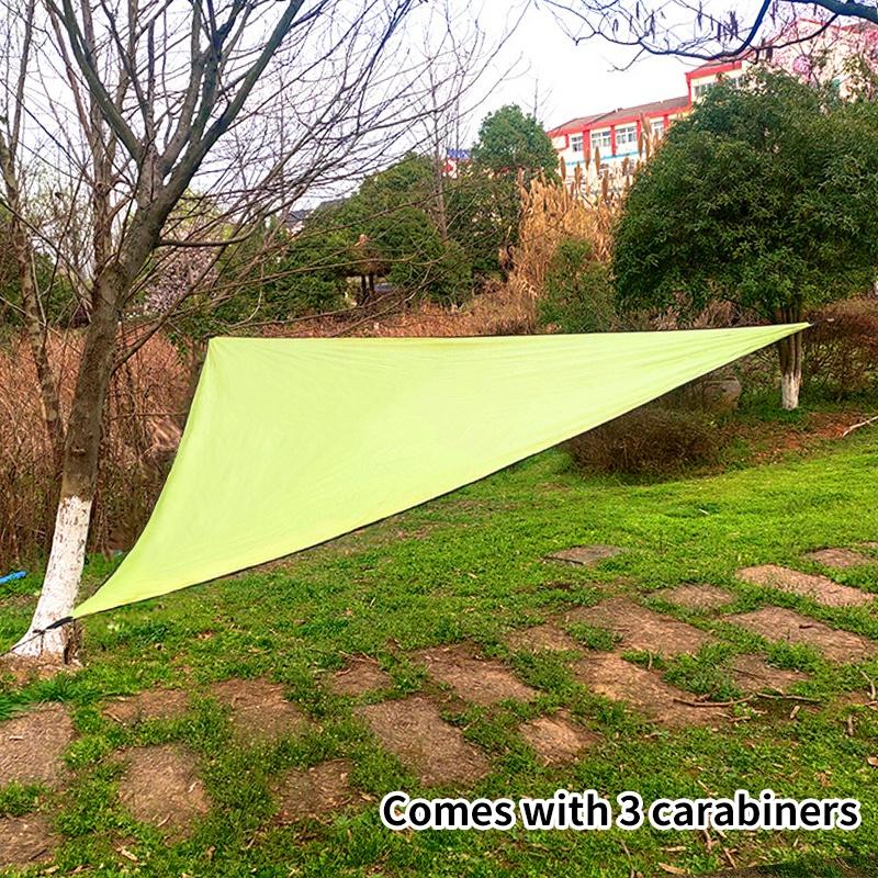 

Triangle Sun Shade Sail Uv Protection Sunshade Net Waterproof Outdoor Shade Sail Awning Camping Car Tent Yard & Garden Decor Items 4x4x4m