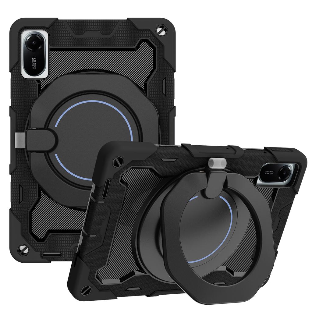360 Rotating Stand Case for Xiaomi Redmi Pad 2 2025 11.0 Inch Model 25040RP0AG 25040RP0AI Heavy Duty Cover with Handle Grip Capa