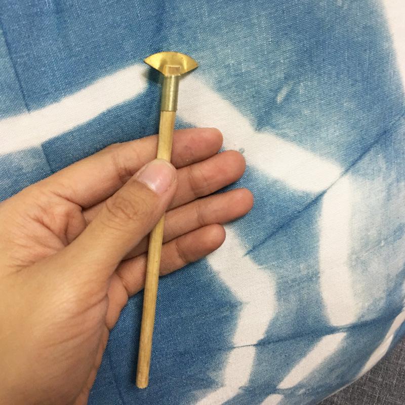 Набор для батика: Нож, Воск для резиста, Инструмент для плавления, Растительные и Индиго красители, Восковая печь, Горшок, Инструменты для рисования