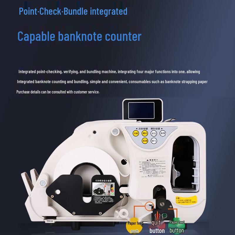 Deli Automatic Banknote Counter and Bundler