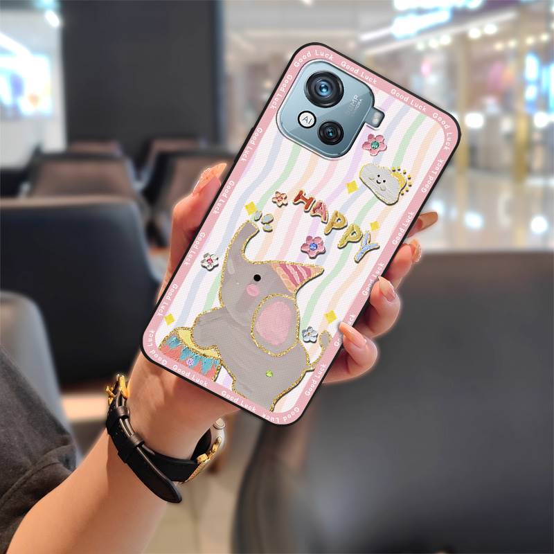 Husă Moale Protectoare Husă Telefon Pentru Blackview Oscal C80 Silicon Capac Spate Impermeabil Design la Modă TPU Desene Animate Drăguț