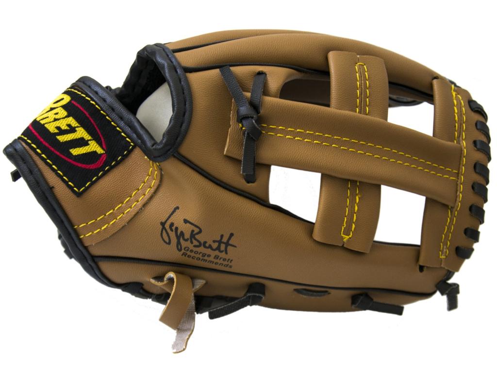 BRETT Junior Baseball Set Bat + Ball + Glove