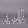 Clear Plastic Hanging Plate and Tray Stand