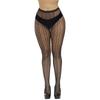New Plus Size Sexy Black Web Mesh Pantyhose Summer Women Hollow Out Fishnet Tights Gothic Lace Transparent Long Stocking Ladies